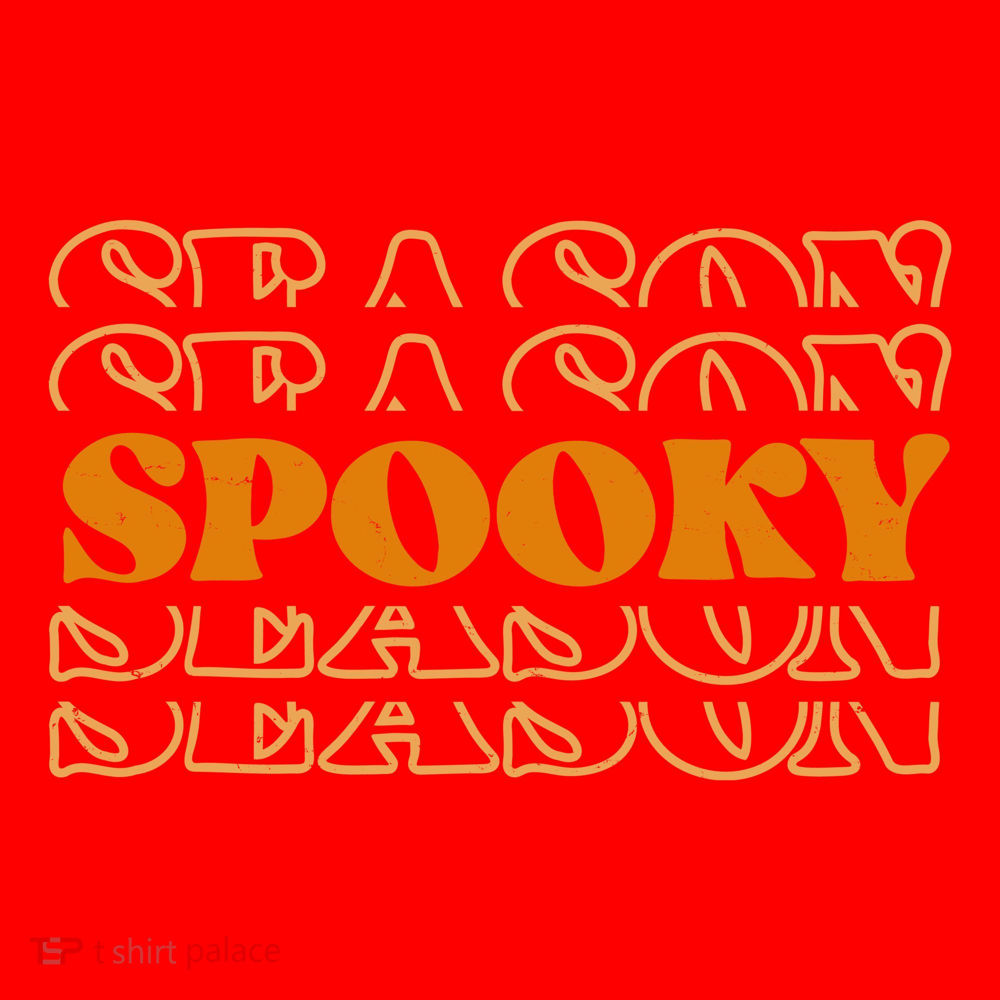 Spooky Season Retro Halloween Santa Hat