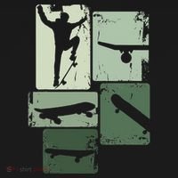 Skater Skateboarder Retro Skateboard Gift Apron thumb 3