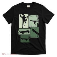 Skater Skateboarder Retro Skateboard Gift T-Shirt thumb 0