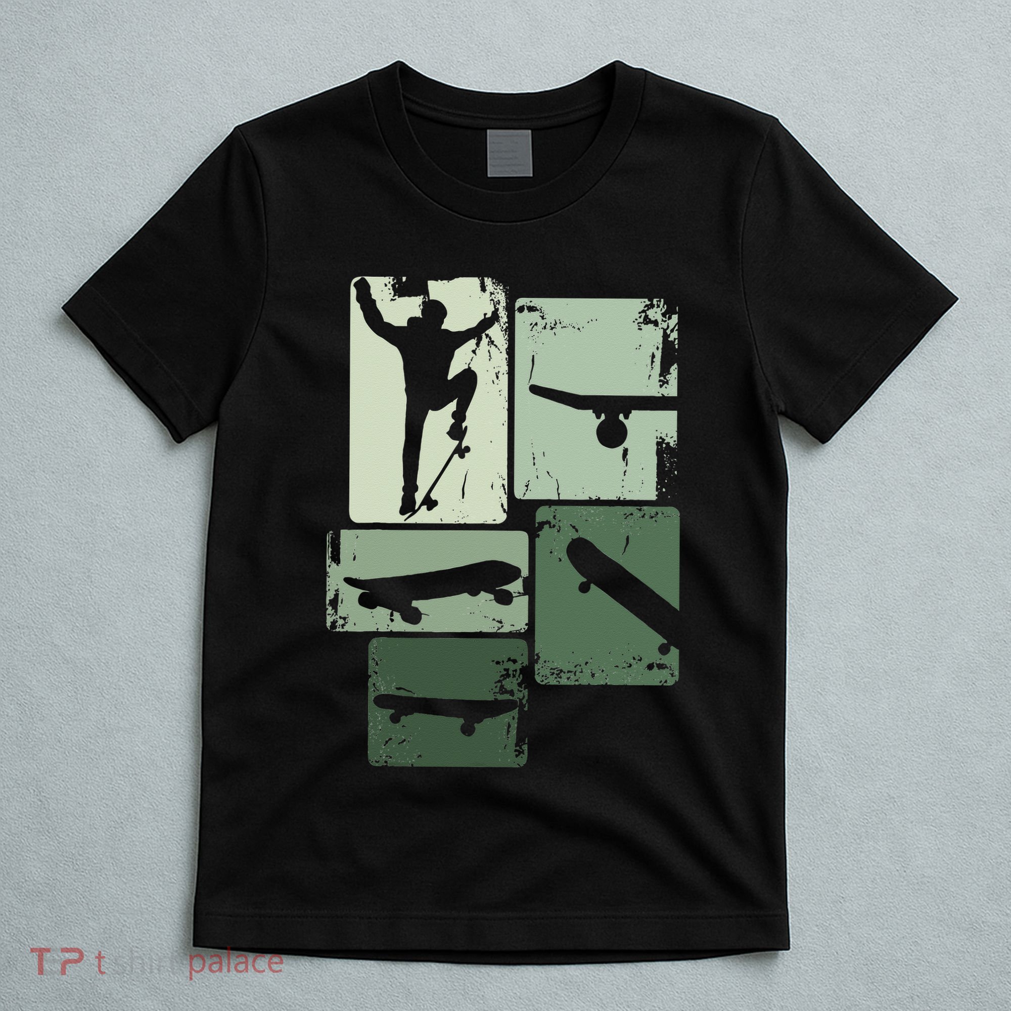 Skater Skateboarder Retro Skateboard Gift T-Shirt