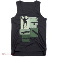 Skater Skateboarder Retro Skateboard Gift Tank Top thumb 0
