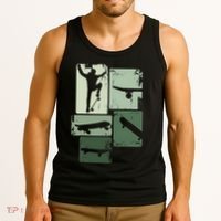 Skater Skateboarder Retro Skateboard Gift Tank Top thumb 3