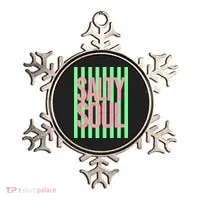 Salty Soul Retro Stripes Sunshine Ornament thumb 0