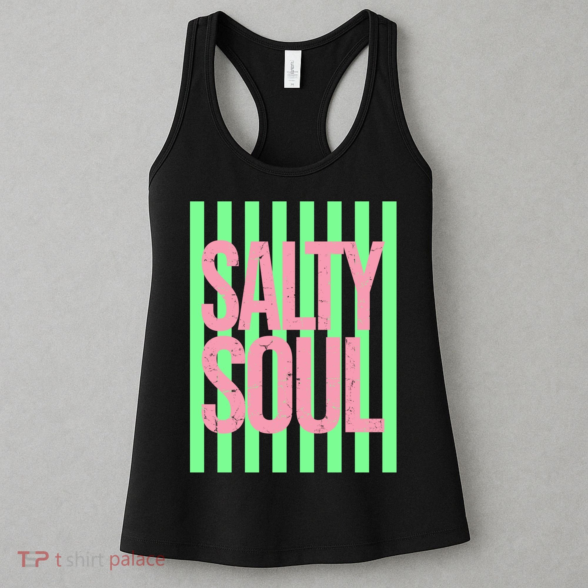 Salty Soul Retro Stripes Sunshine Women's Tank Top