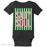 Salty Soul Retro Stripes Sunshine Baby Bodysuit thumb 0