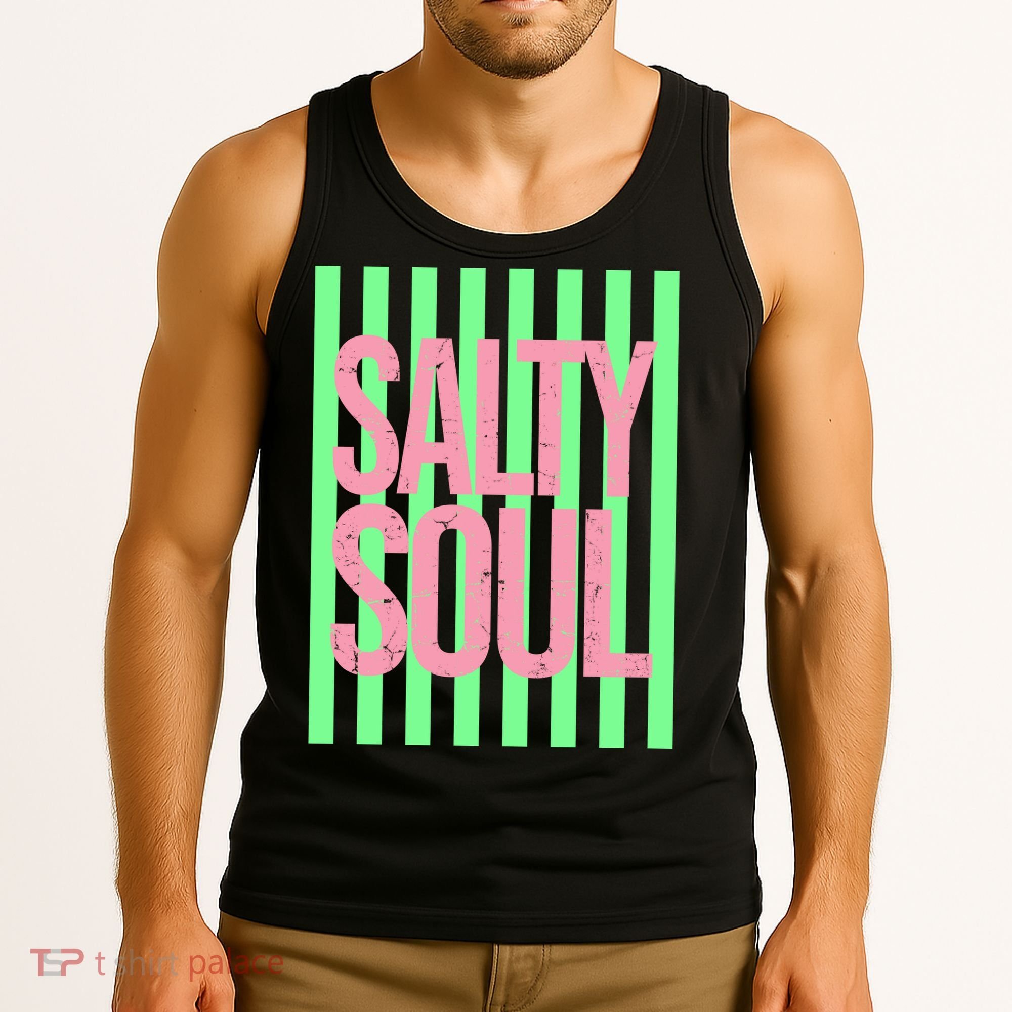 Salty Soul Retro Stripes Sunshine Tank Top