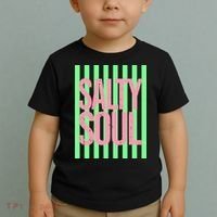 Salty Soul Retro Stripes Sunshine Toddler T-Shirt thumb 2