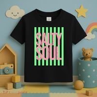 Salty Soul Retro Stripes Sunshine Toddler T-Shirt thumb 3