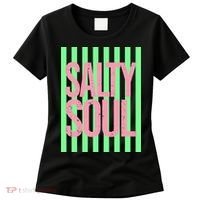 Salty Soul Retro Stripes Sunshine Women's T-Shirt thumb 0