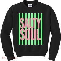 Salty Soul Retro Stripes Sunshine Kids Sweatshirt thumb 0