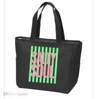 Salty Soul Retro Stripes Sunshine Tote Bag thumb 3
