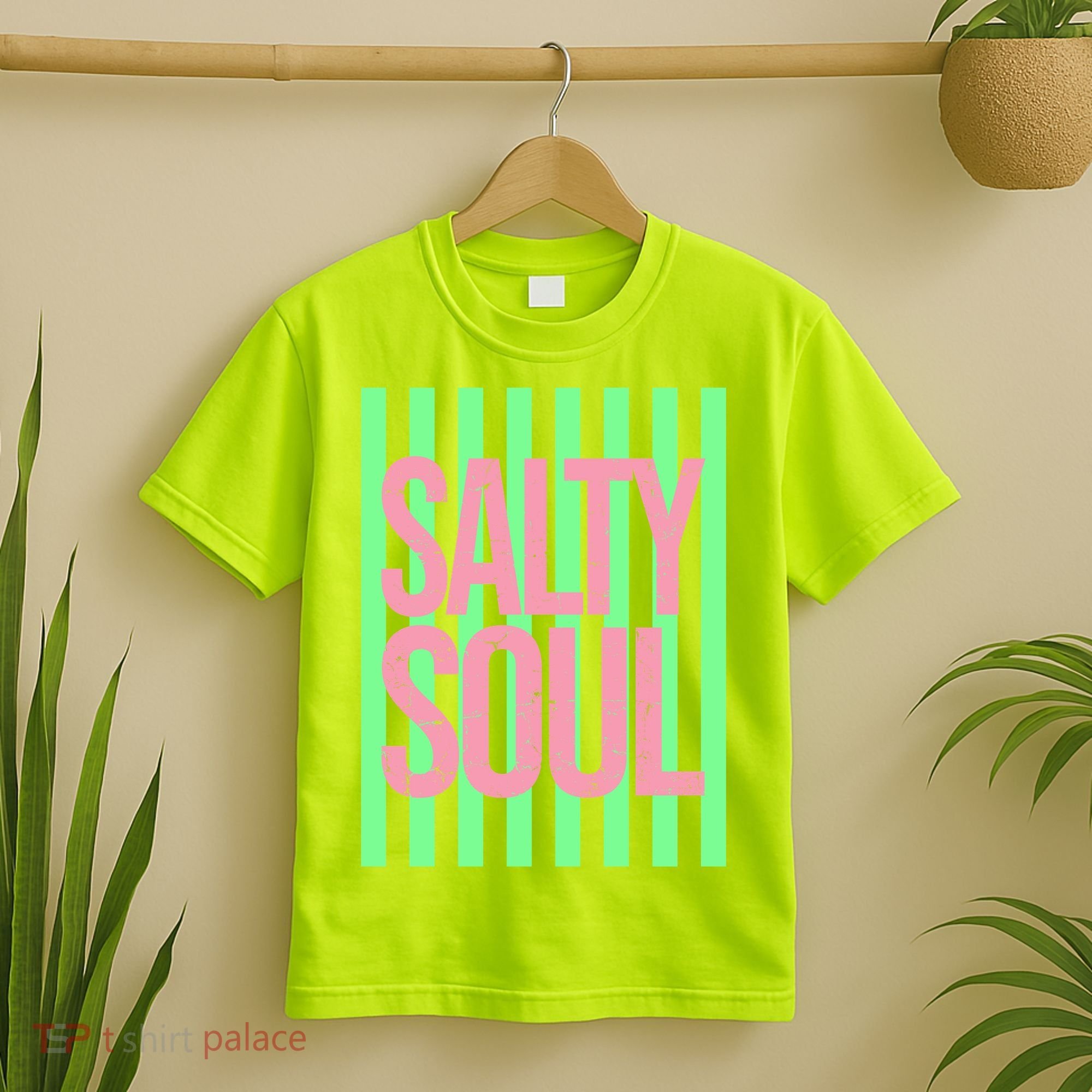 Salty Soul Retro Stripes Sunshine T-Shirt