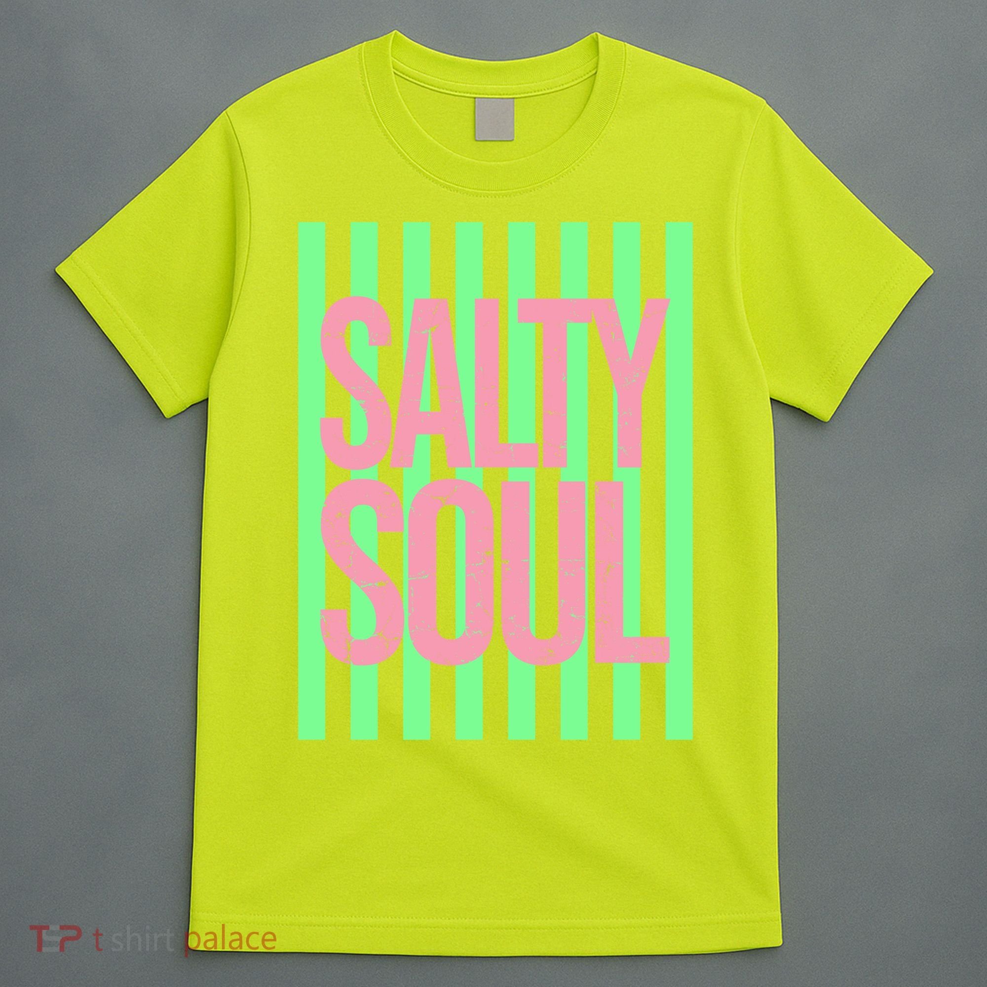 Salty Soul Retro Stripes Sunshine T-Shirt