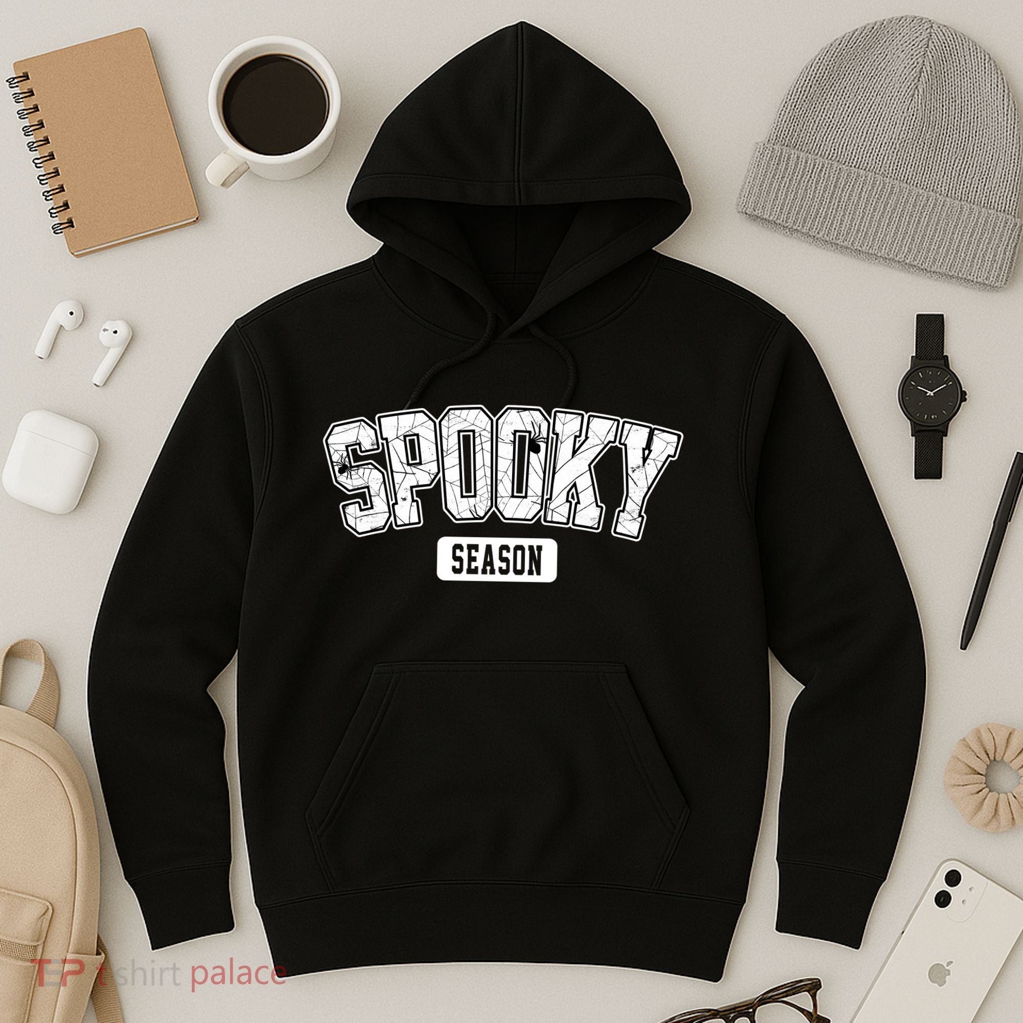 Spooky Season Retro Halloween Hoodie