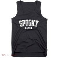 Spooky Season Retro Halloween Tank Top thumb 0