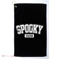 Spooky Season Retro Halloween Golf Towel thumb 0