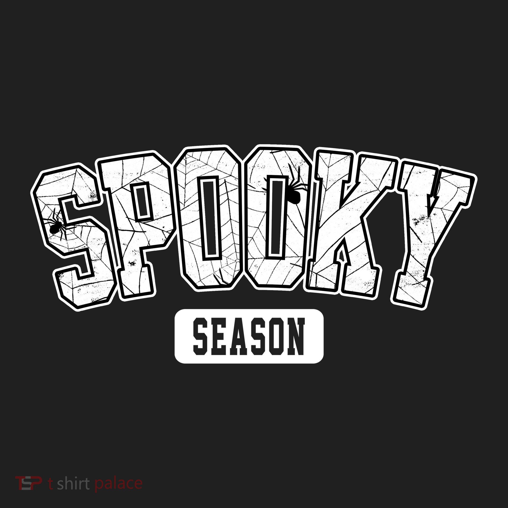 Spooky Season Retro Halloween Golf Towel