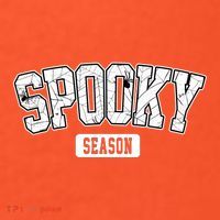 Spooky Season Retro Halloween USA-Made Doggie Bandana thumb 2