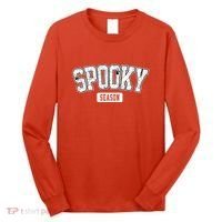 Spooky Season Retro Halloween Long Sleeve Shirt thumb 0