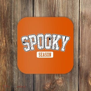 Spooky Season Retro Halloween Coaster