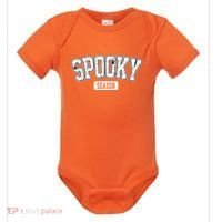 Spooky Season Retro Halloween Baby Bodysuit thumb 0