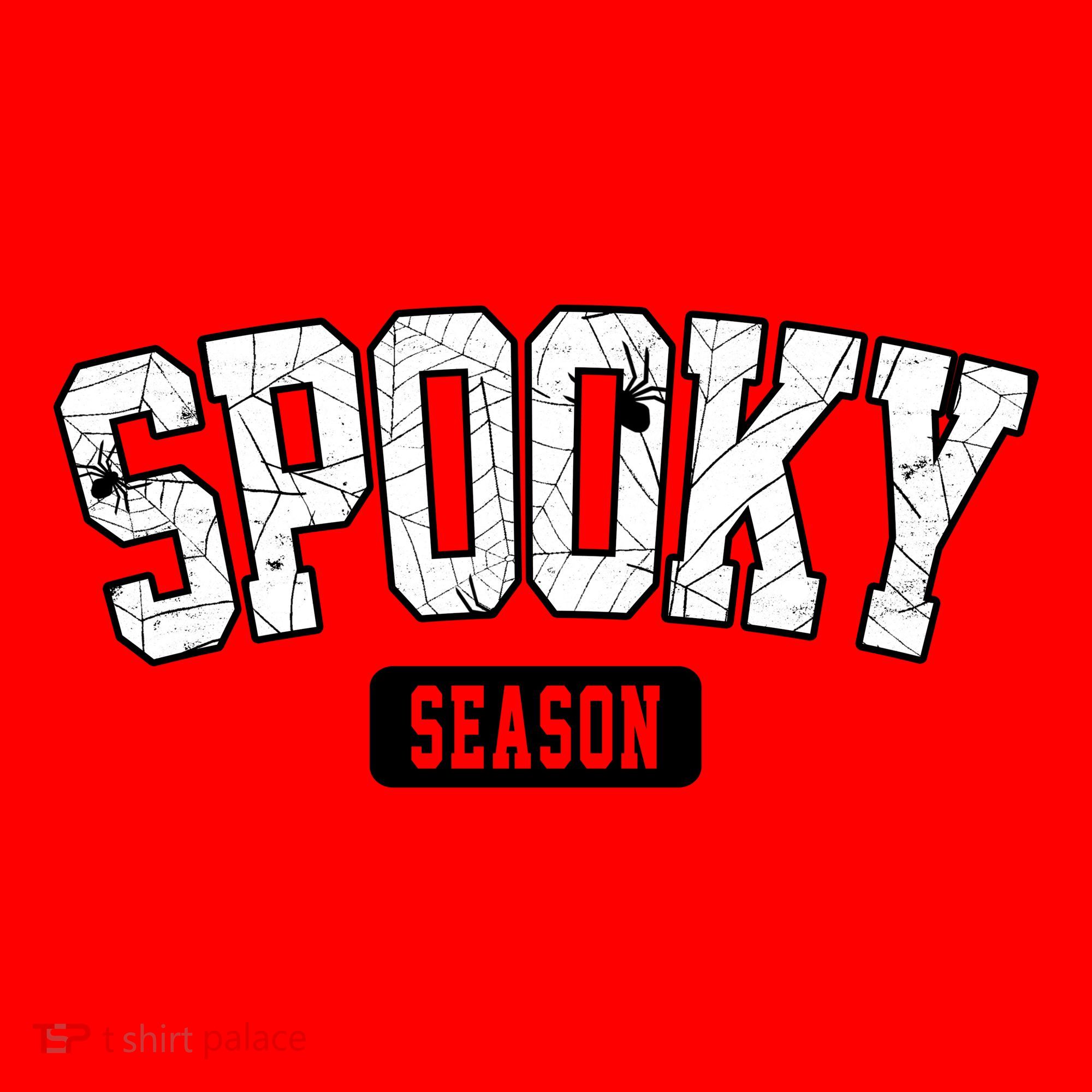 Spooky Season Retro Halloween Santa Hat