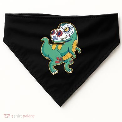 Sugar Skull Rex Cinco De Mayo USA-Made Doggie Bandana