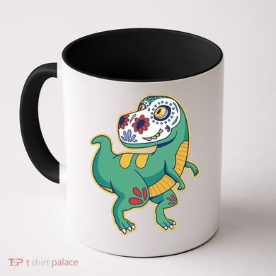 Sugar Skull Rex Cinco De Mayo Coffee Mug