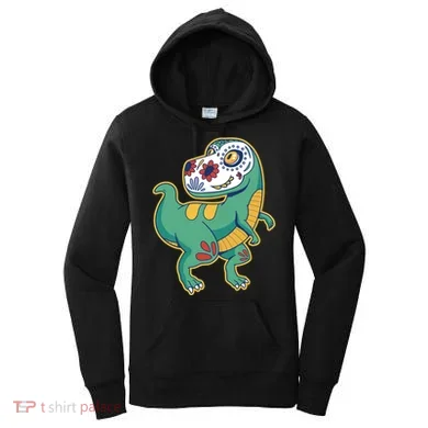 Sugar Skull Rex Cinco De Mayo Women's Hoodie