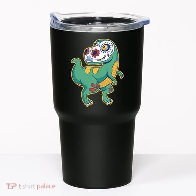 Sugar Skull Rex Cinco De Mayo Tumbler