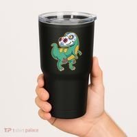 Sugar Skull Rex Cinco De Mayo Tumbler thumb 2