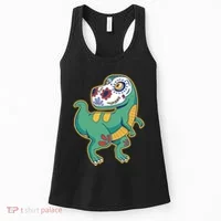 Sugar Skull Rex Cinco De Mayo Women's Tank Top thumb 0