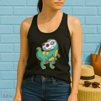 Sugar Skull Rex Cinco De Mayo Women's Tank Top thumb 2