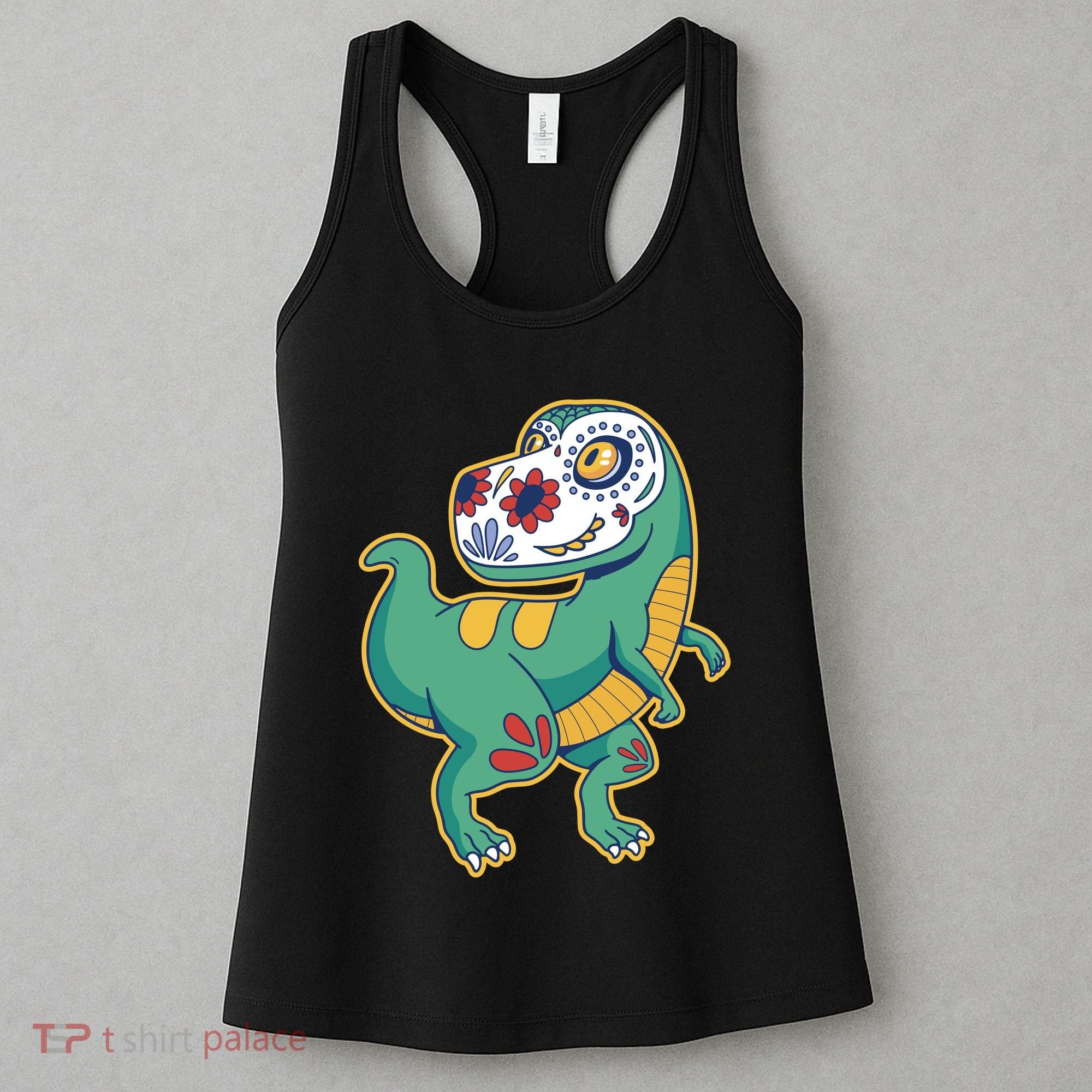 Sugar Skull Rex Cinco De Mayo Women's Tank Top