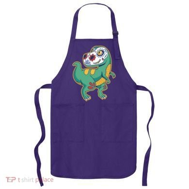 Sugar Skull Rex Cinco De Mayo Apron