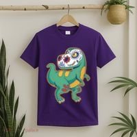 Sugar Skull Rex Cinco De Mayo T-Shirt thumb 2