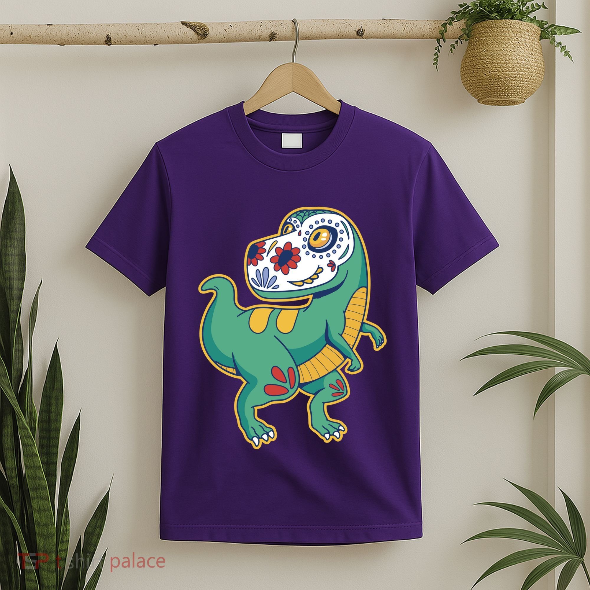 Sugar Skull Rex Cinco De Mayo T-Shirt