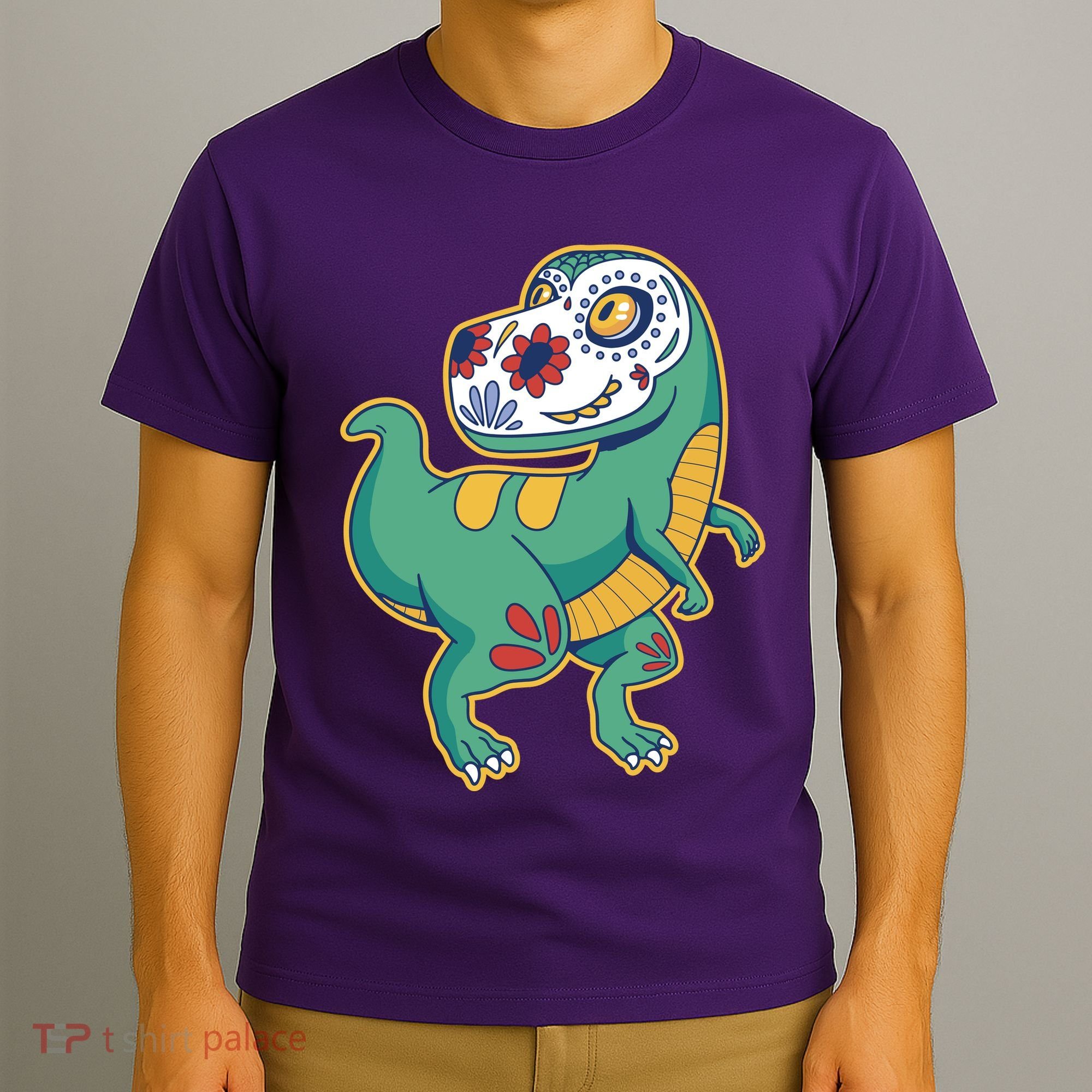 Sugar Skull Rex Cinco De Mayo T-Shirt