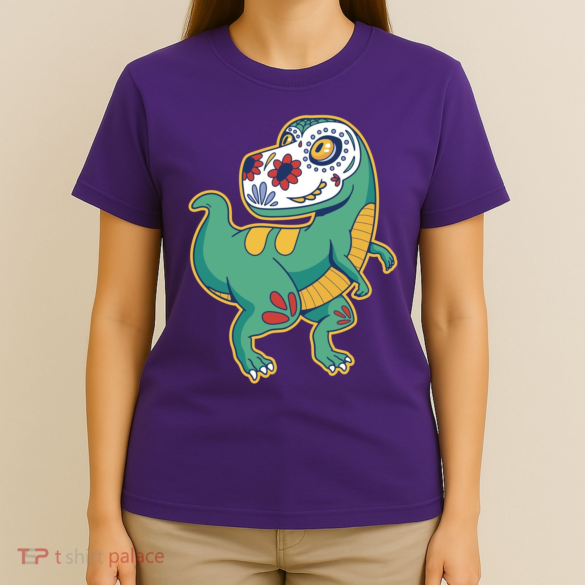 Sugar Skull Rex Cinco De Mayo T-Shirt