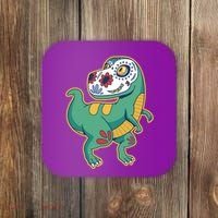 Sugar Skull Rex Cinco De Mayo Coaster thumb 0