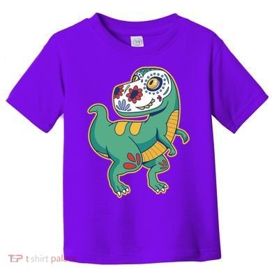 Sugar Skull Rex Cinco De Mayo Toddler T-Shirt