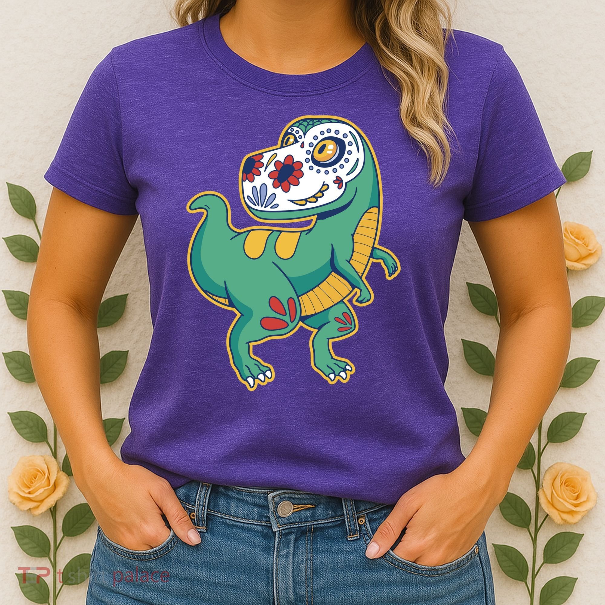 Sugar Skull Rex Cinco De Mayo Women's T-Shirt