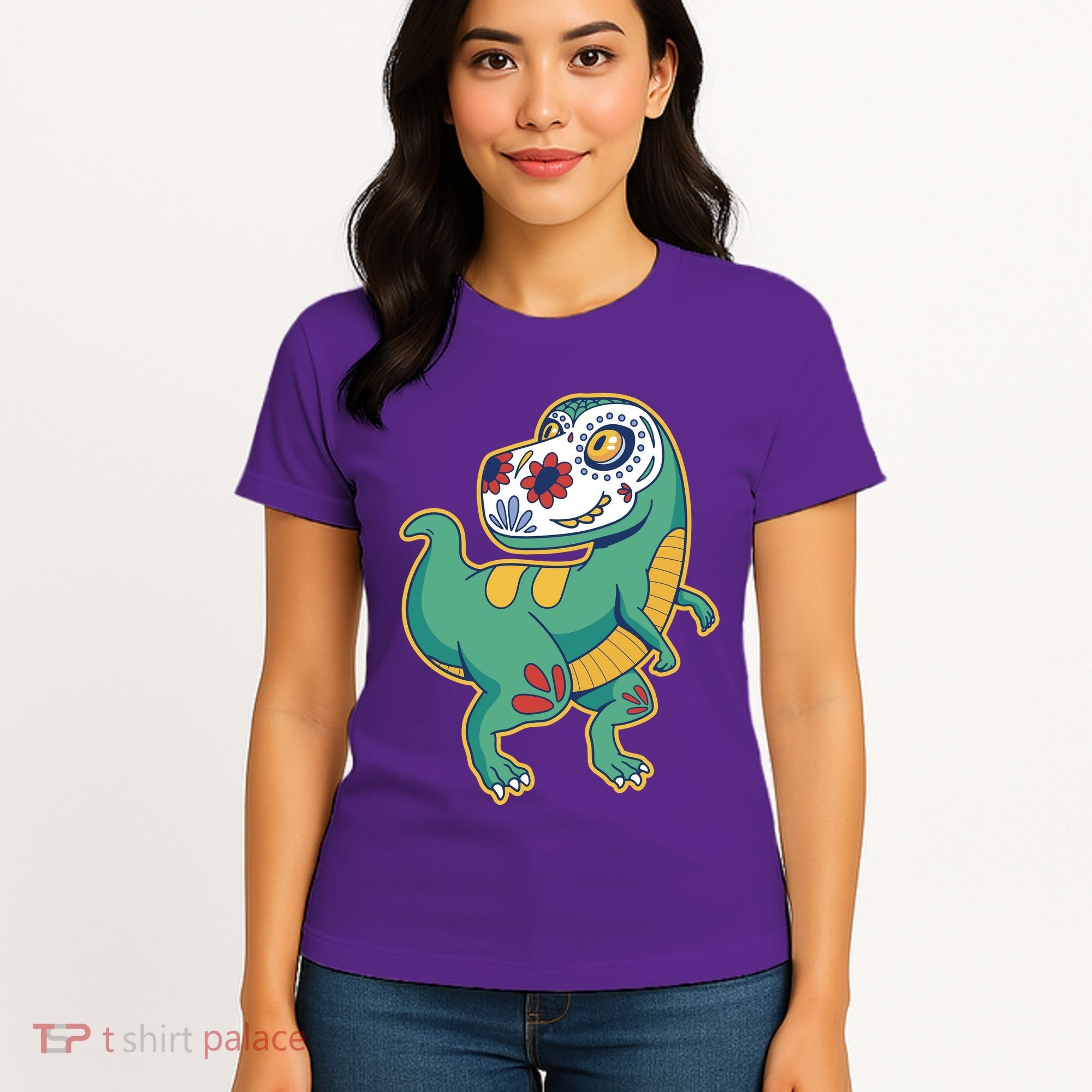 Sugar Skull Rex Cinco De Mayo Women's T-Shirt