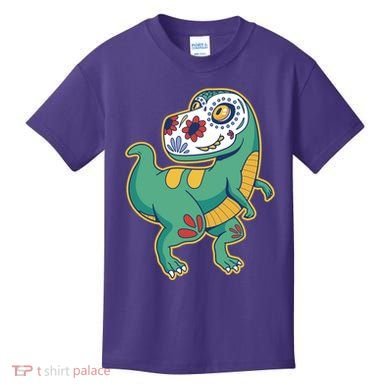 Sugar Skull Rex Cinco De Mayo Kids T-Shirt