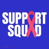 Support Squad Ribbon Breast Cancer Awareness Cool Gift Tote Bag thumb 4