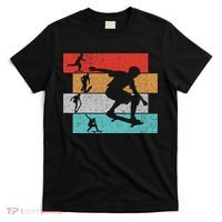Skater Skateboarder Retro Skateboard T-Shirt thumb 0