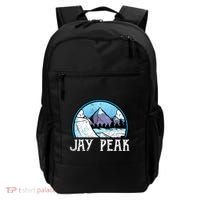 Snowboard Skier Skiing Vermont Jay Peak Mountain Meaningful Gift Backpack thumb 0