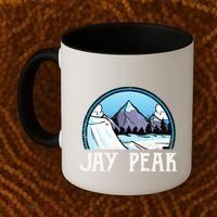 Snowboard Skier Skiing Vermont Jay Peak Mountain Meaningful Gift Coffee Mug thumb 2