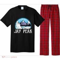 Snowboard Skier Skiing Vermont Jay Peak Mountain Meaningful Gift Pajama Set thumb 0