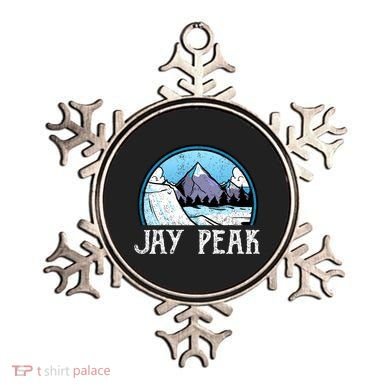 Snowboard Skier Skiing Vermont Jay Peak Mountain Meaningful Gift Ornament